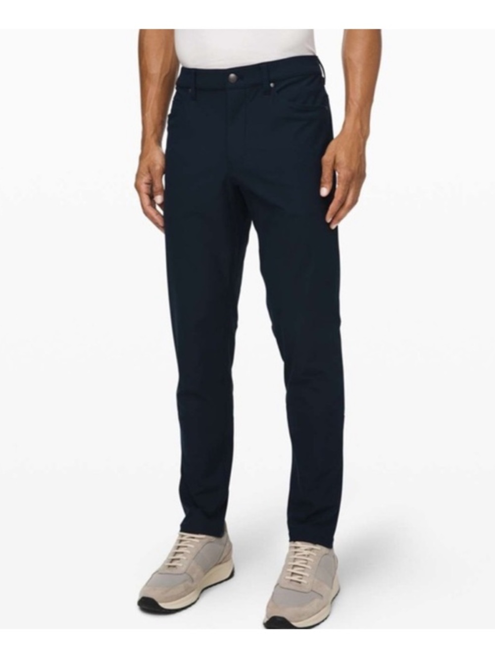 Lululemon ABC Slim Fit Pants Navy Blue Men's size 30 Warpstreme